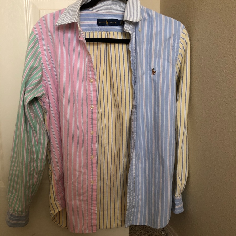 Polo Ralph Lauren colorblock shirt